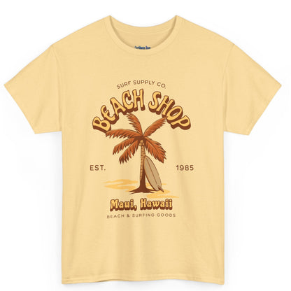 Vintage Beach Shop Style Tee, Unisex Cotton T-Shirt at Caribbean Rays