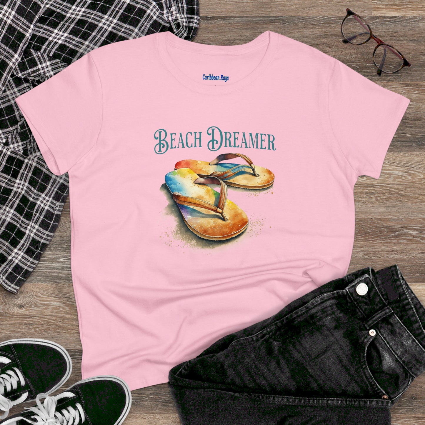 Beach Dreamer Women's Midweight Cotton Tee