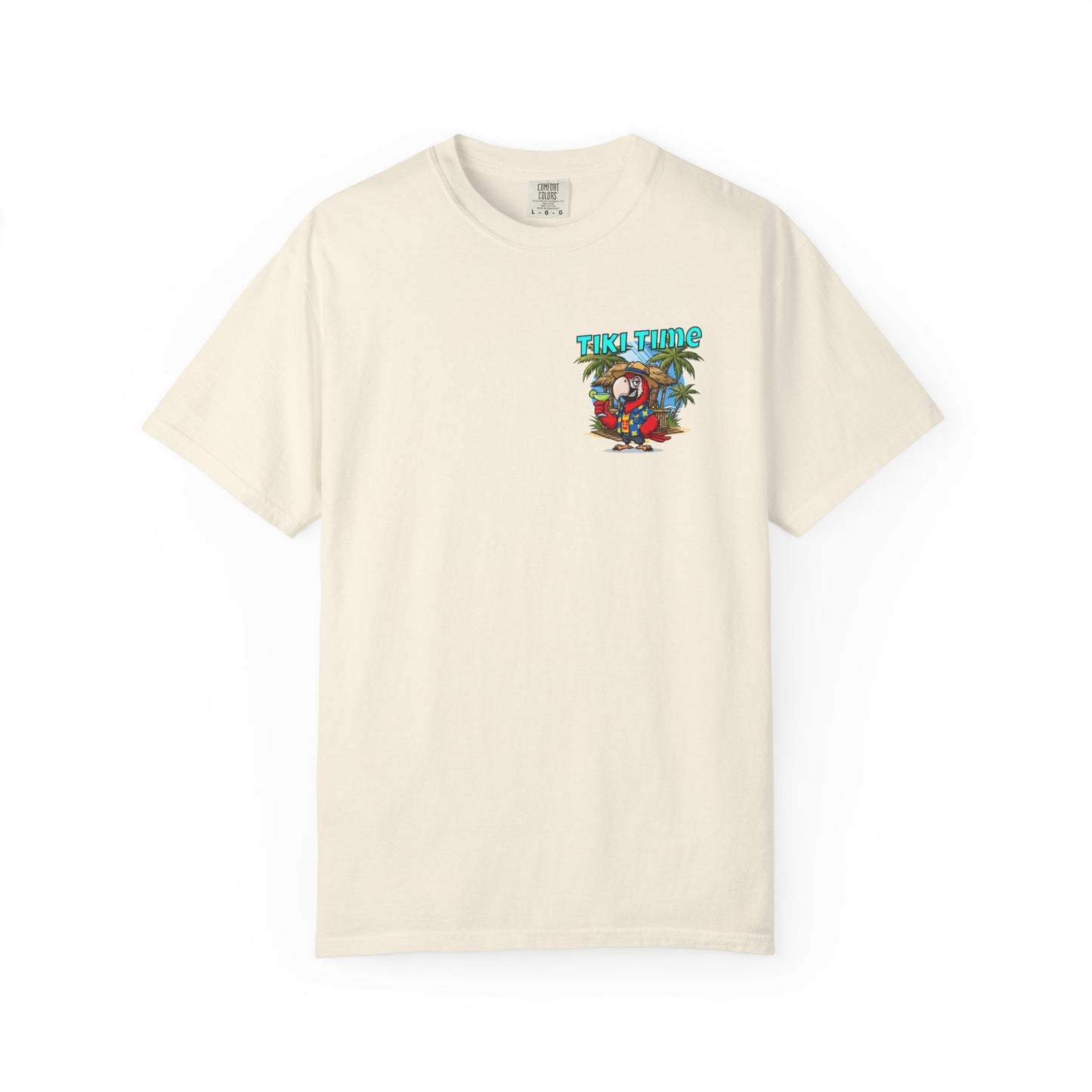 Tiki Time Party Parrot T-Shirt