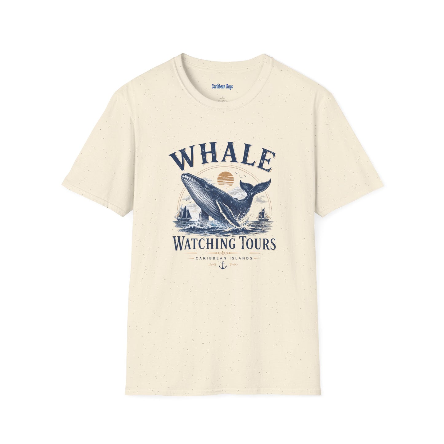 Whale Watching Tours Unisex Softstyle T-Shirt