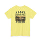 Fishing Tee — "A Lake, A Fishing Pole, A Beer" Graphic Shirt