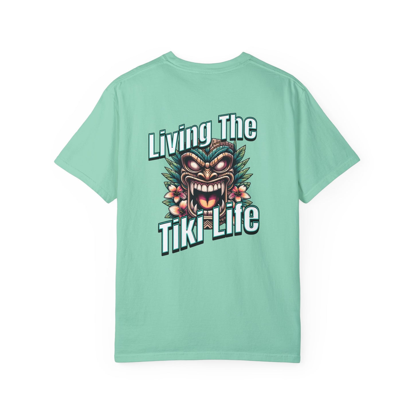 Resort Collection Living the Tiki Life Unisex Garment-Dyed T-shirt at Caribbean Rays