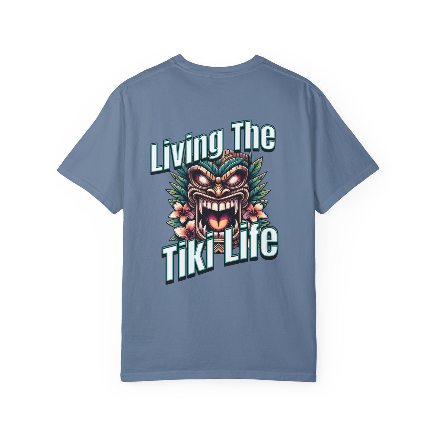 Resort Collection Living the Tiki Life Unisex Garment-Dyed T-shirt at Caribbean Rays