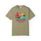 Island Therapy T‑Shirt — Tropical Sunset Coconut Drink Beach Tee