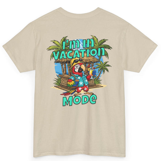 Vacation Mode T-Shirt — I'm in Vacation Mode Tropical Graphic Tee