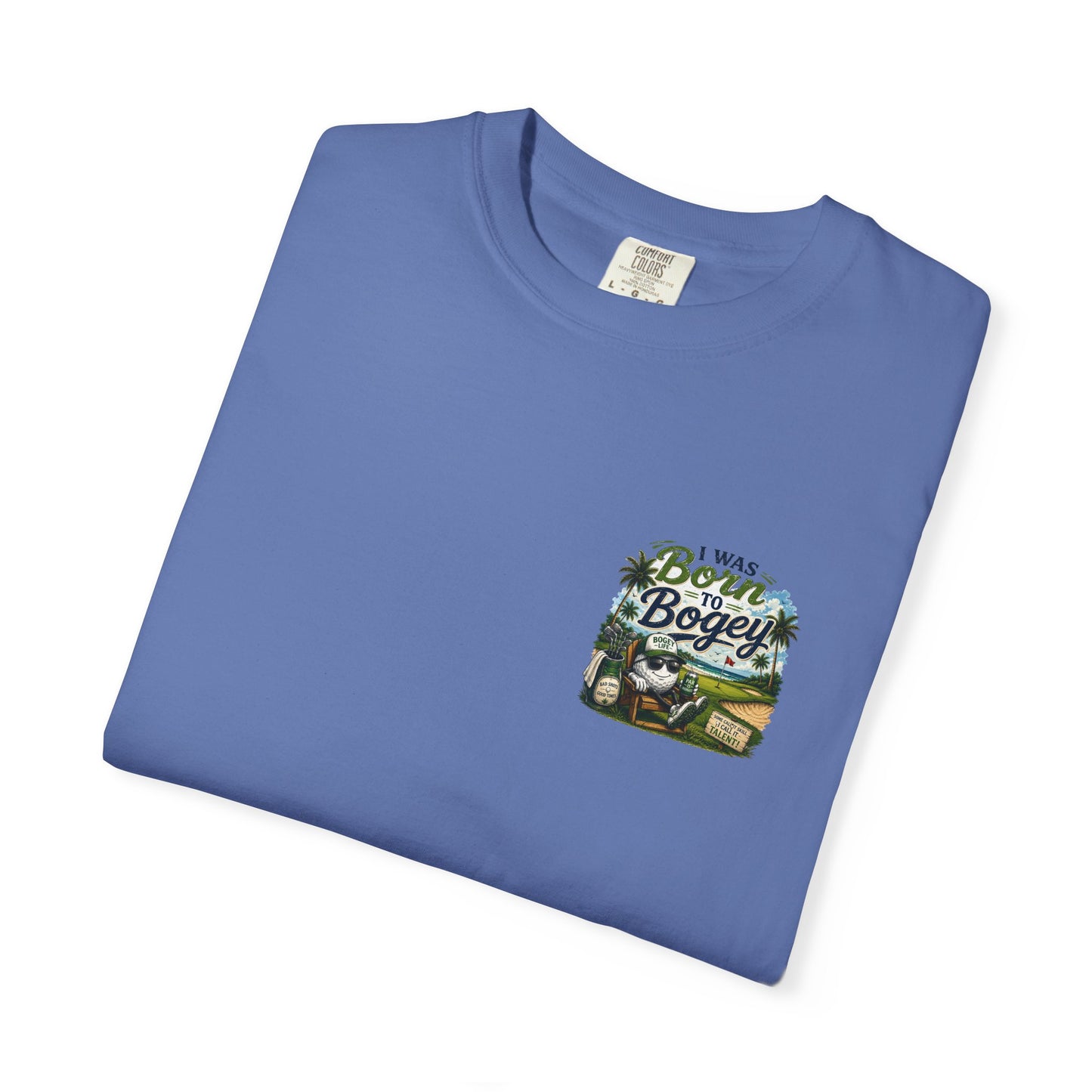 Born to Bogey T-Shirt — Retro Golf Skull Graphic Tee