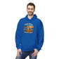 Great Minds Drink Alike Hoodie — Tropical Sunset Palm Beach Graphic Sweatshirt
