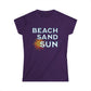 Beach Sand Sun Women's Tee - Sun Vacation Shirt