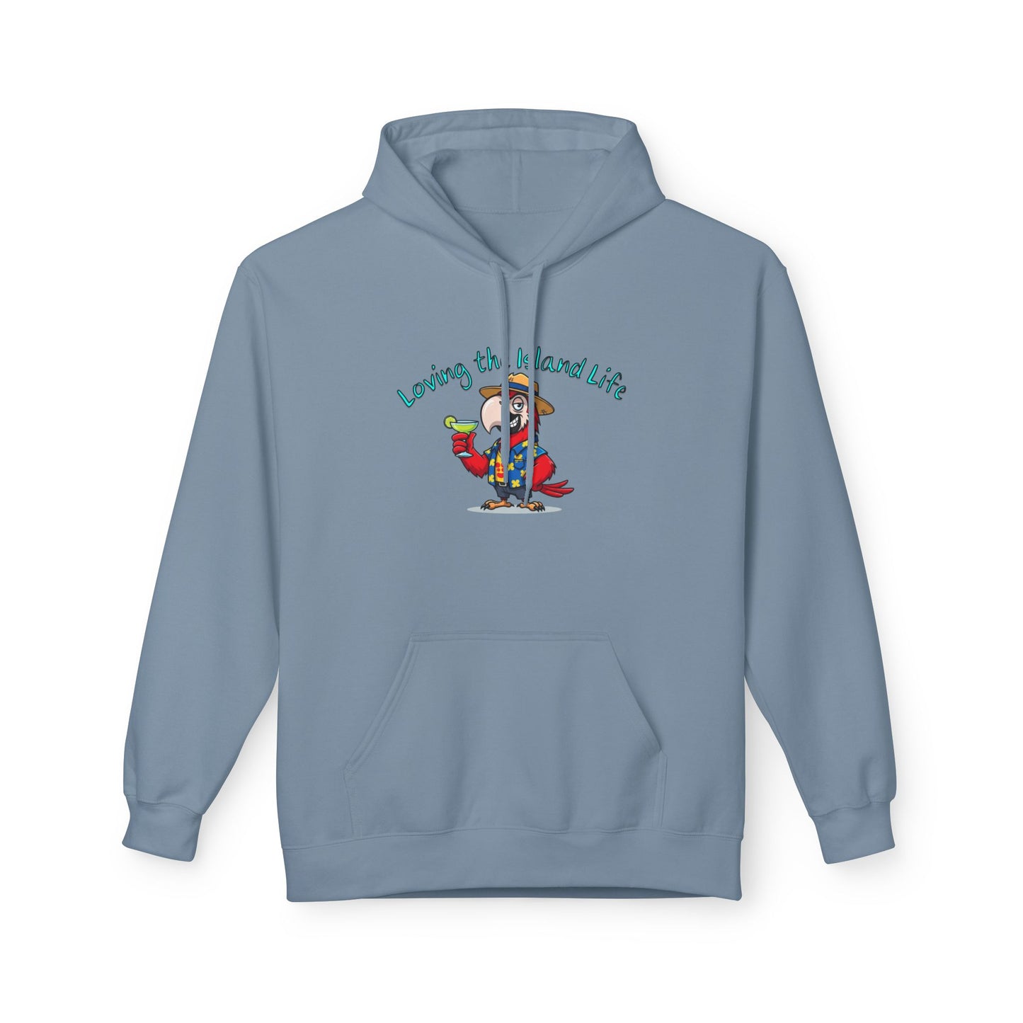 Loving the Island Life Hoodie — Tropical Beach Vacation Pullover