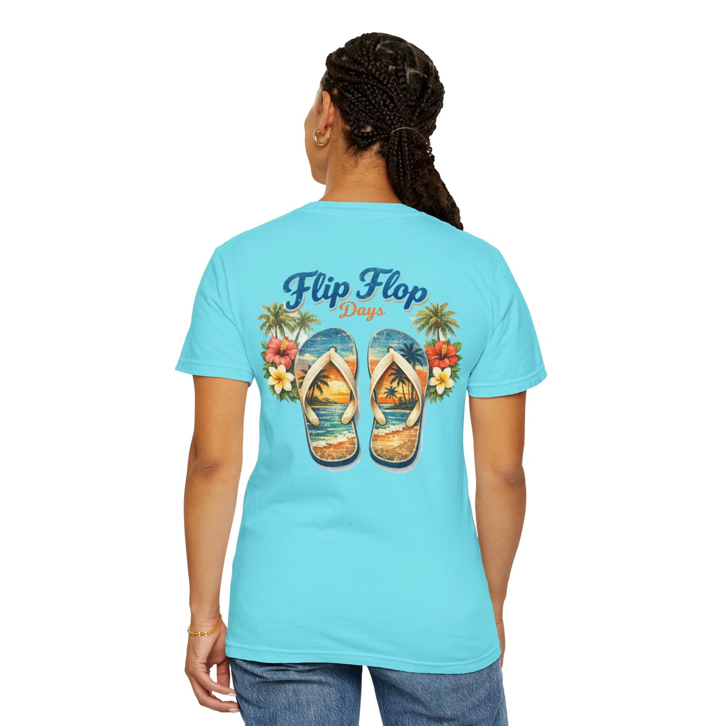 Flip Flop Days T-Shirt — Vintage Tropical Beach Graphic