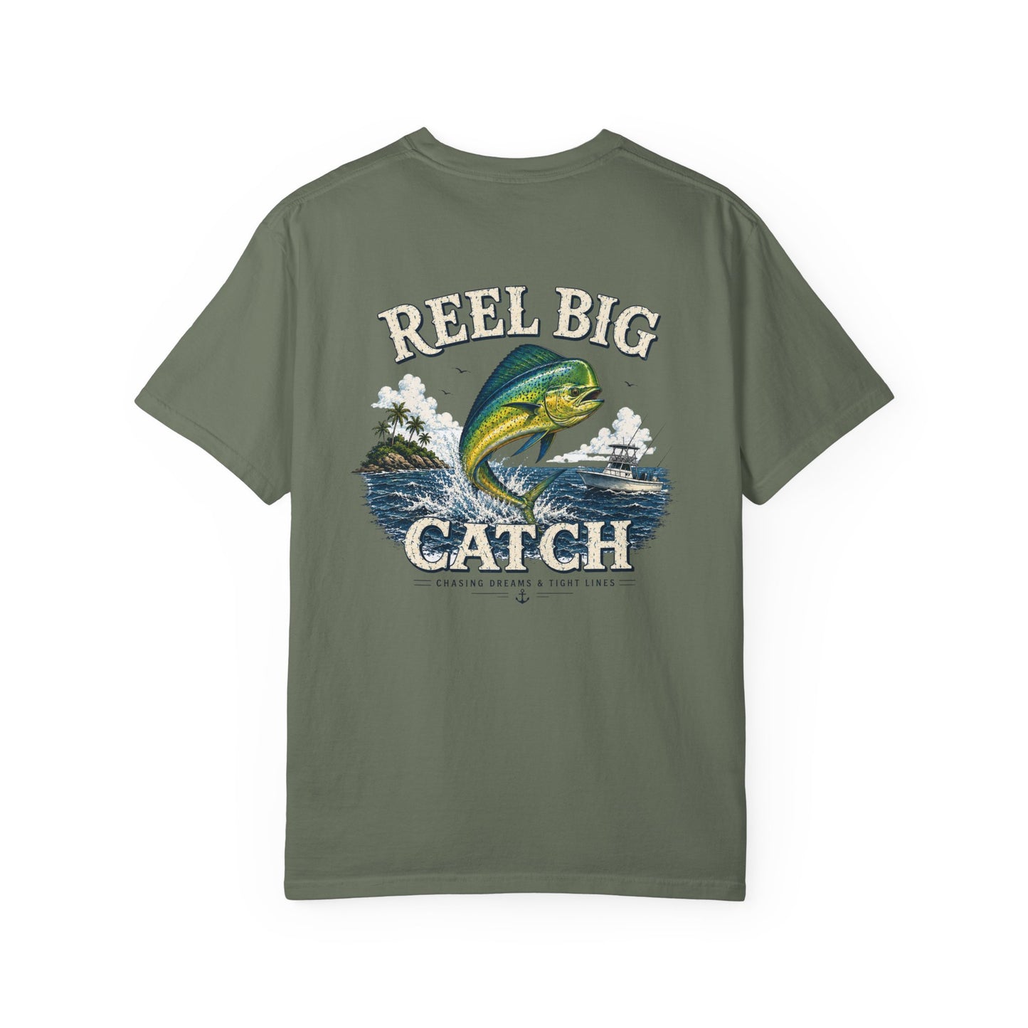 Reel Big Catch Mahi-Mahi T-Shirt, Bull Dolphin, Dorado