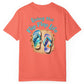 Resort Collection Living the Flip Flop Life Unisex Garment-Dyed T-shirt - at Caribbean Rays