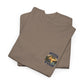 T-Shirt — "Never Too Old to Fish" Fishing Tee (Sunset Lake Design)