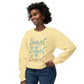 Beach Club Beach Vibes Unisex Lightweight Crewneck Sweatshirt