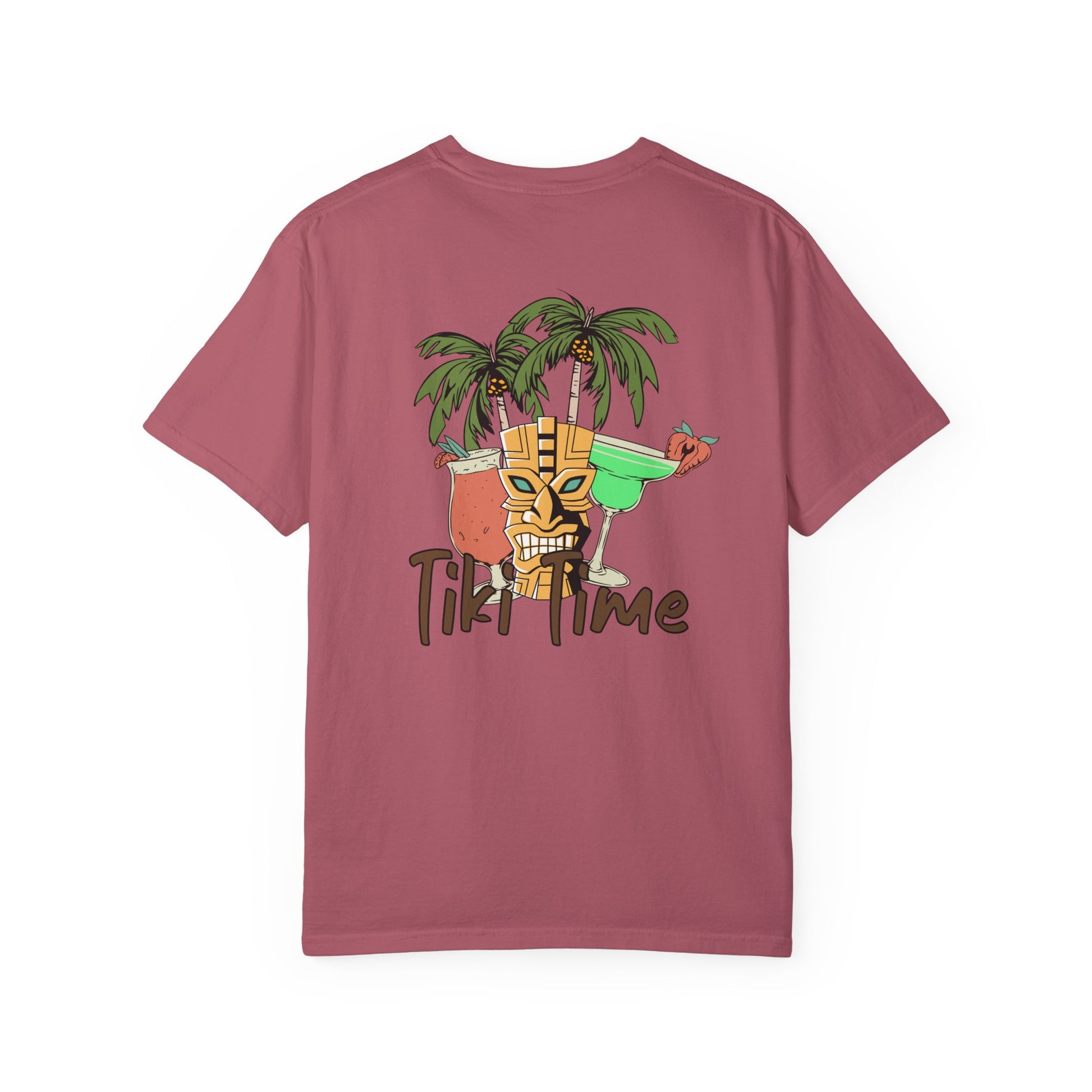 Resort Collection Tiki Time Unisex Garment-Dyed T-shirt - Caribbean Rays