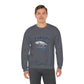 Tarpon Fishing Crewneck Sweatshirt — Vintage Tarpon Graphic Pullover