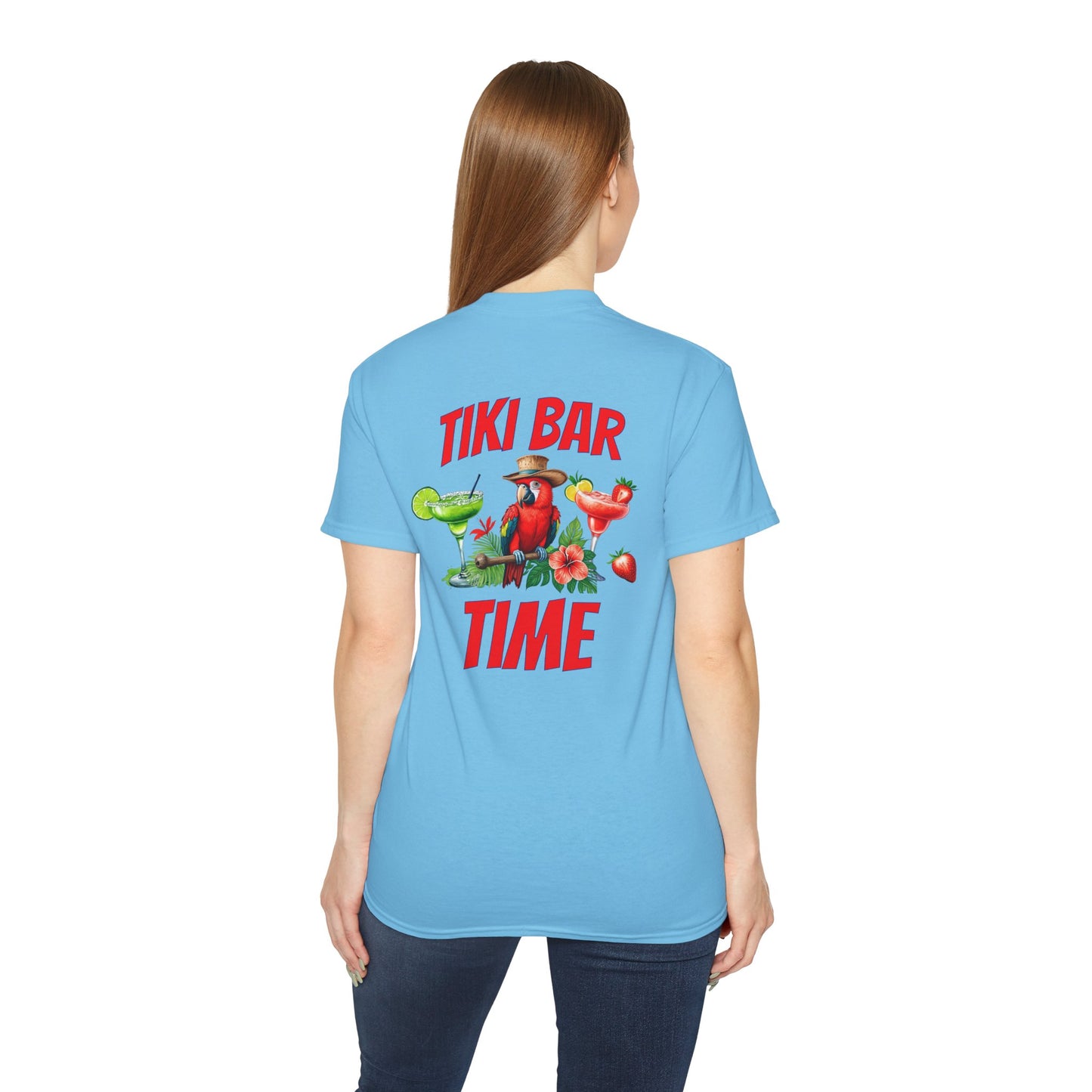 Tiki Beach Collection Tik Bar Time Unisex Ultra Cotton Tee