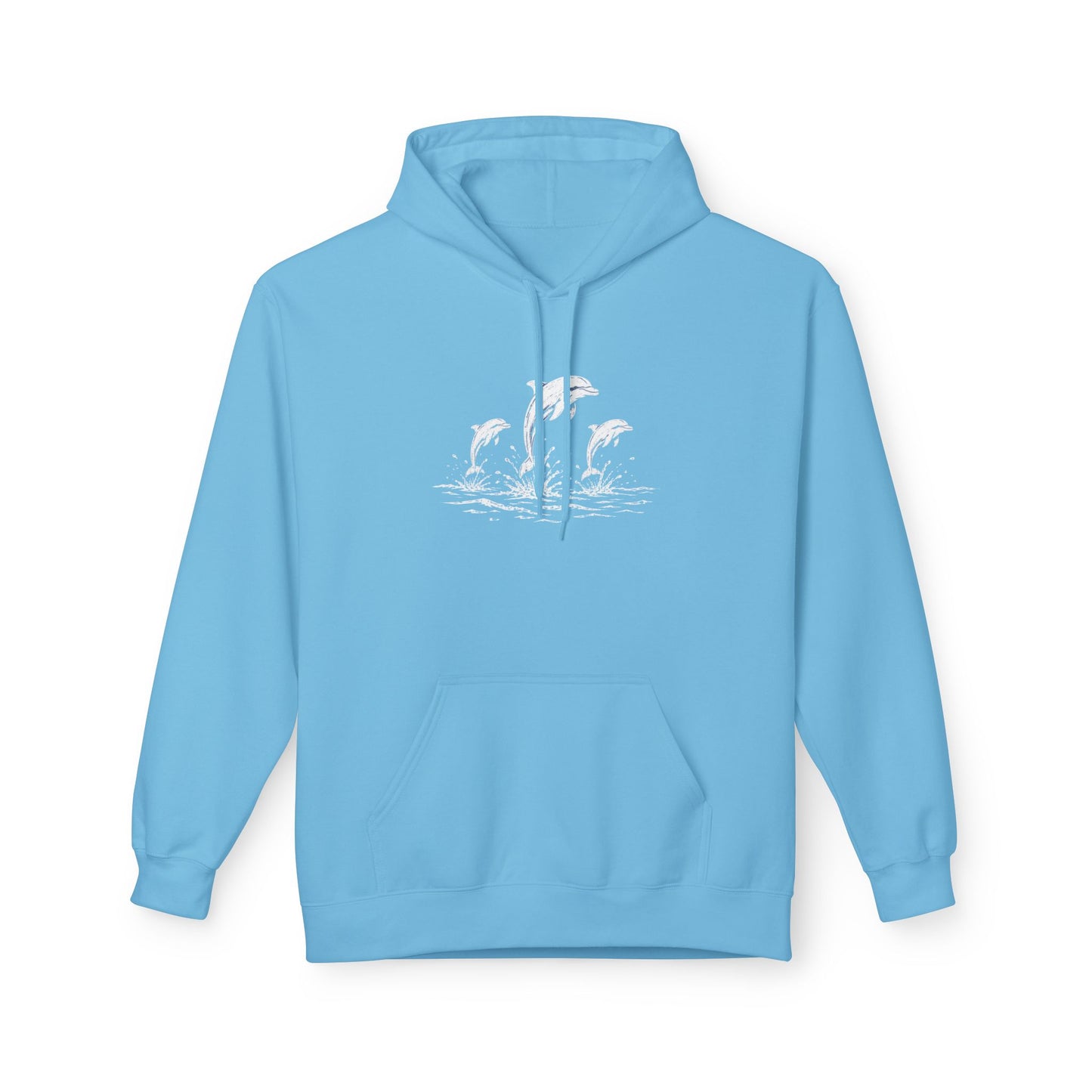 Dolphin Trio Hoodie Graphic Pullover