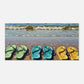 Flip Flop Heaven Large Canvas