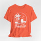 Beach Life T-Shirt – Palm Tree Sunset Graphic Tee