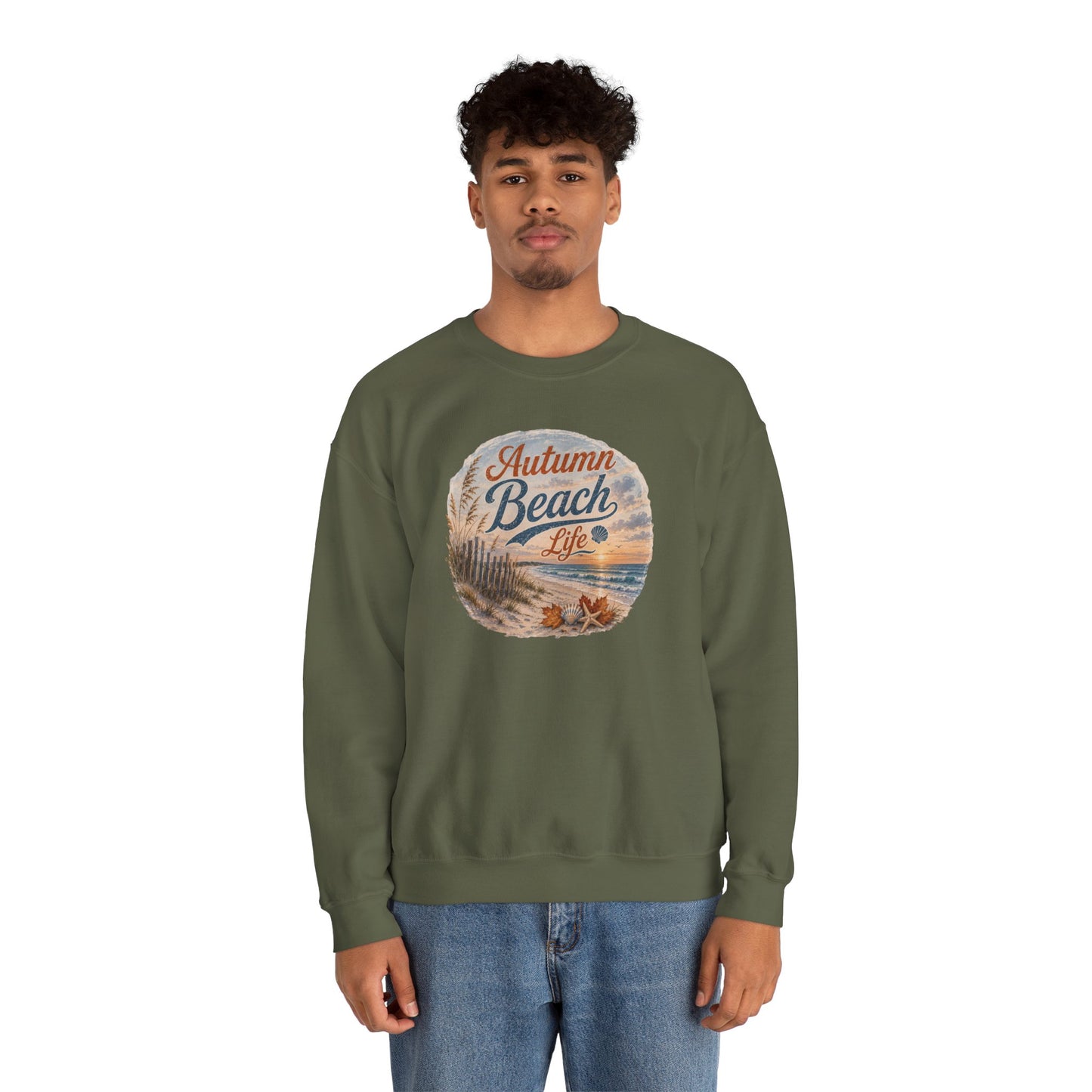 Autumn Beach Life Sweatshirt