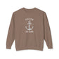 Anchor 'Follow the Stars' Crewneck Sweatshirt — Nautical Vintage Anchor Graphic