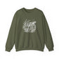 Sea Turtle Crewneck Sweatshirt — Hand-Drawn Marine Life Graphic