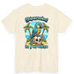 Shipwrecked in Paradise Tropical Unisex Heavy Cotton T-Shirt