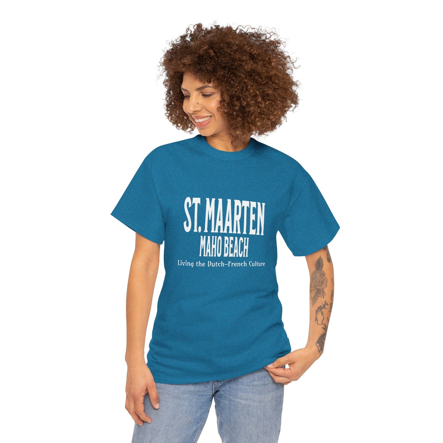 St. Maarten Maho Beach Tee — Caribbean Vacation T-Shirt