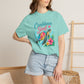 Caribbean Soul T-Shirt — Sea Turtle Floral Tropical Tee