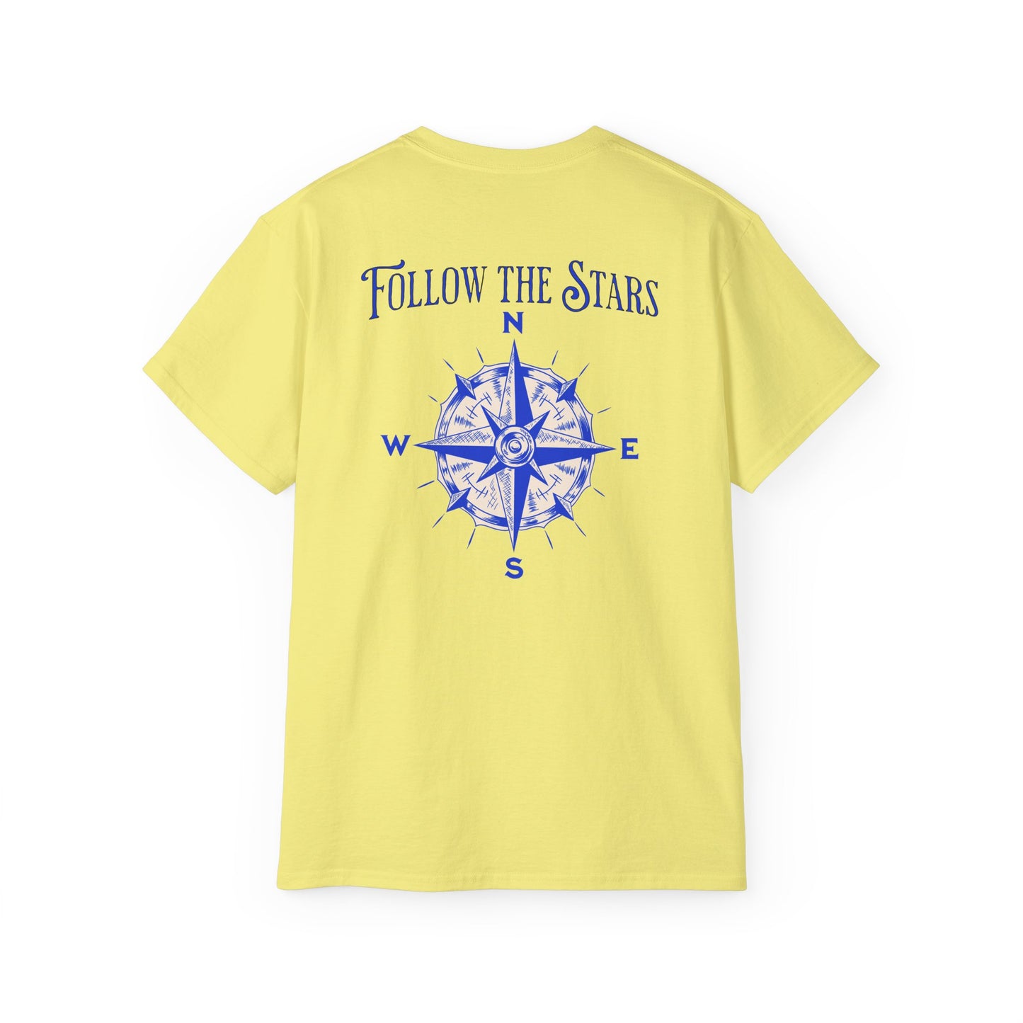 Tiki Beach Collection Follow The Stars Unisex Ultra Cotton Tee - Caribbean Rays