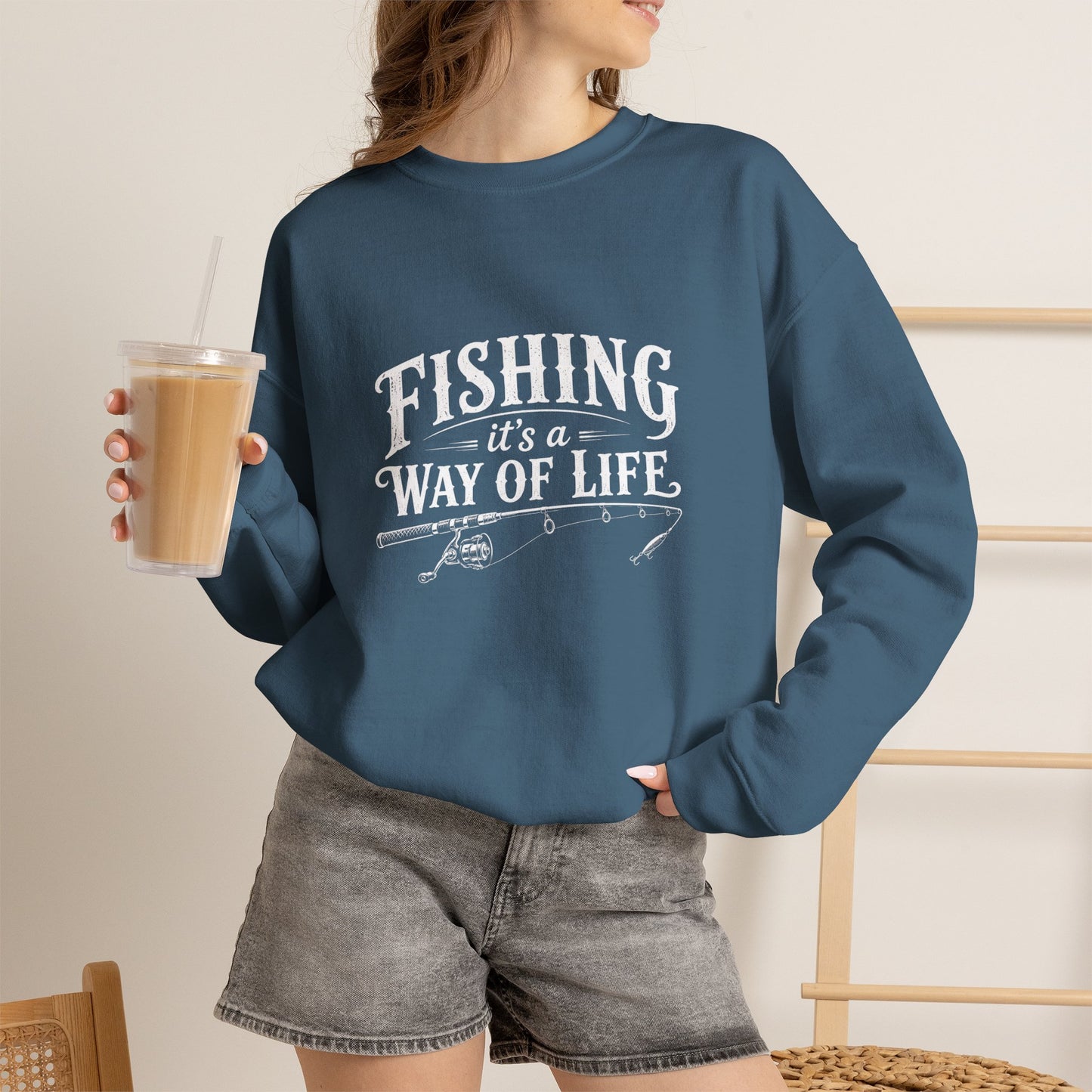 Fishing It's a Way of Life Sweatshirt