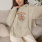 Beach Lover Starfish Hoodie — Coastal Seashell Graphic Sweatshirt