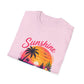 Sunshine and Sea T-Shirt — Tropical Palm Beach Sunset Tee