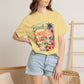 Beach Sunset Wine T-Shirt — "Beach, Sunset, Wine, Perfect Day" Tropical Graphic Tee