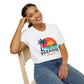 Paradise Found T‑Shirt — Retro Sunset Palm Beach Tee