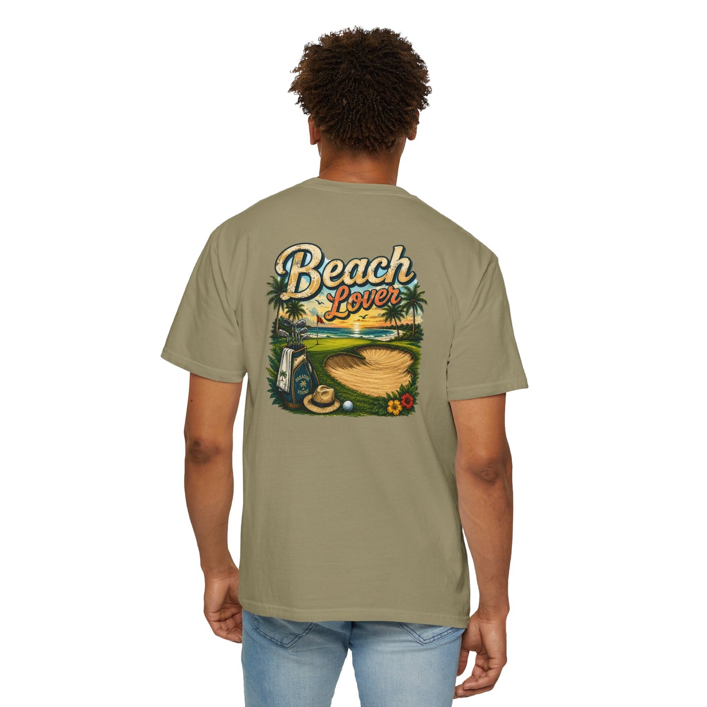 Beach Lover T-Shirt — Tropical Surf & Sand Graphic Tee