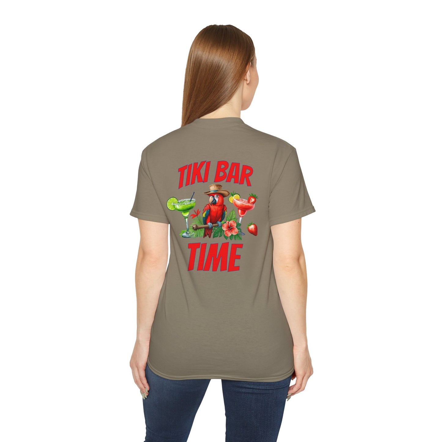 Tiki Beach Collection Tik Bar Time Unisex Ultra Cotton Tee