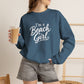 Beach Girl Sweatshirt — "I'm a Beach Girl" Cozy Crewneck