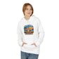 Great Minds Drink Alike Hoodie — Tropical Sunset Palm Beach Graphic Sweatshirt