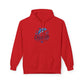 Ocean Life Hoodie - Beach Vibes Dolphin Surf Graphic