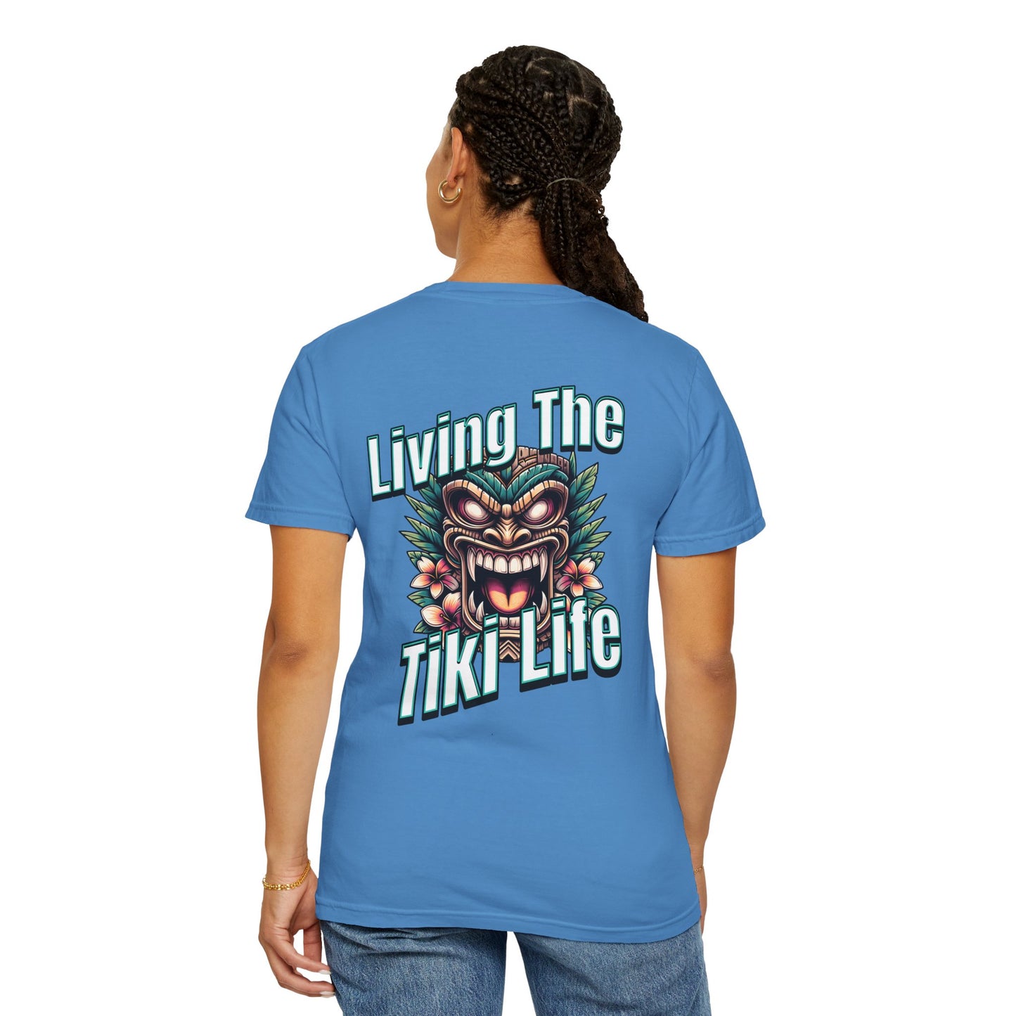 Resort Collection Living the Tiki Life Unisex Garment-Dyed T-shirt