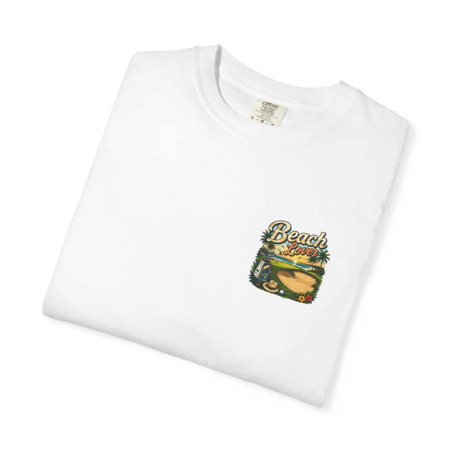 Beach Lover T-Shirt — Tropical Surf & Sand Graphic Tee