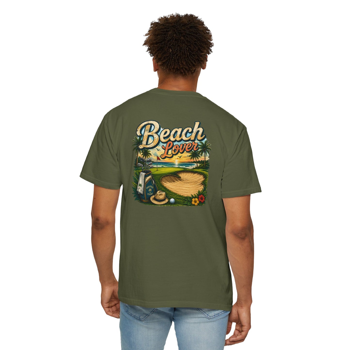 Beach Lover T-Shirt — Tropical Surf & Sand Graphic Tee