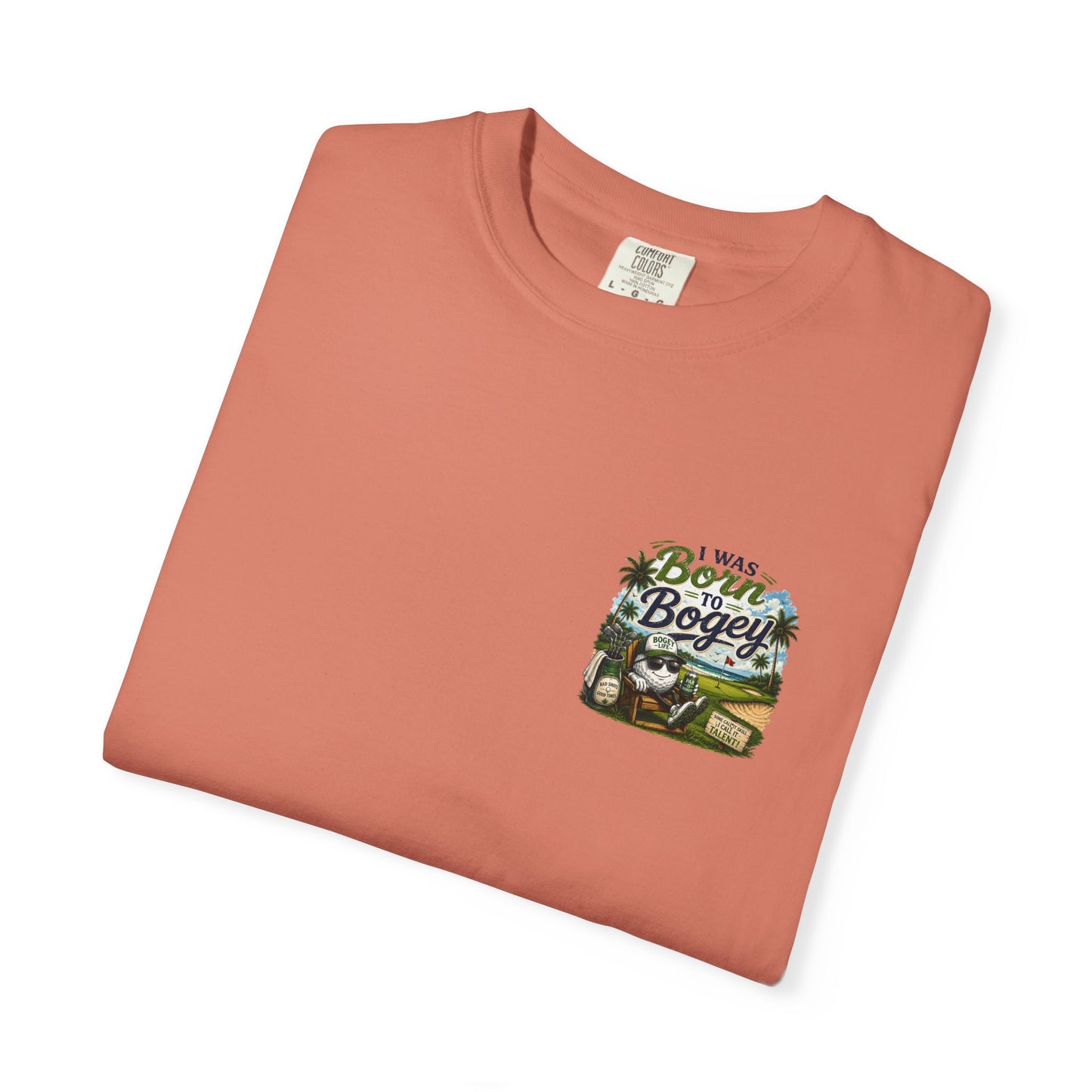 Born to Bogey T-Shirt — Retro Golf Skull Graphic Tee