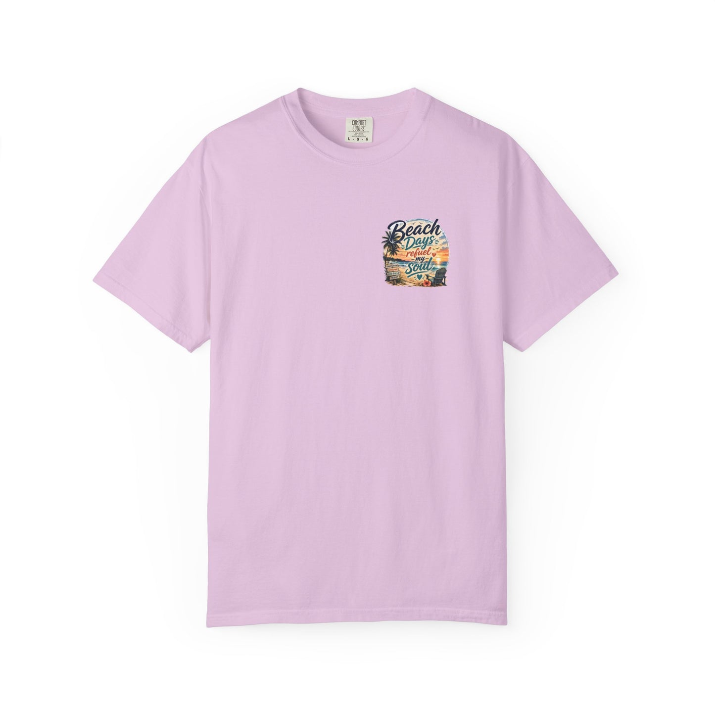 Beach Days T-Shirt — "Beach Days Refuel My Soul" Graphic Tee