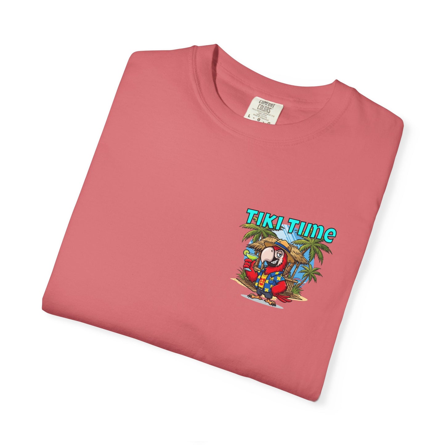 Tiki Time Party Parrot T-Shirt