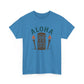 Aloha Tiki Tribal Tee with Torches- Tiki T-Shirt