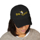 Big Catch Embroidered Distressed Dad Hat — Fishing Marlin Cap