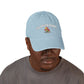 Surfing Dude Embroidered Denim Hat — 'Surfer Dude' Wave & Sun Cap